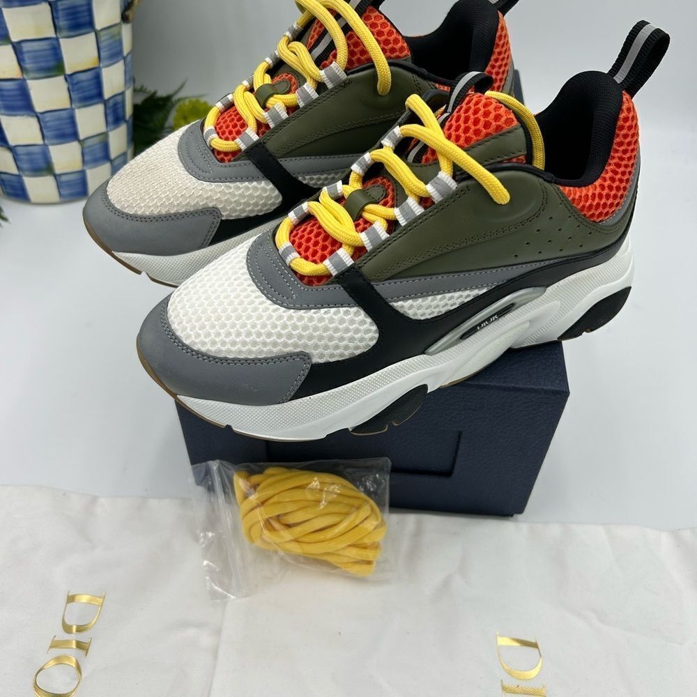 Women’s Dior B2, two trainer sneakers size 38 made in Italy - Picture 2 of 12